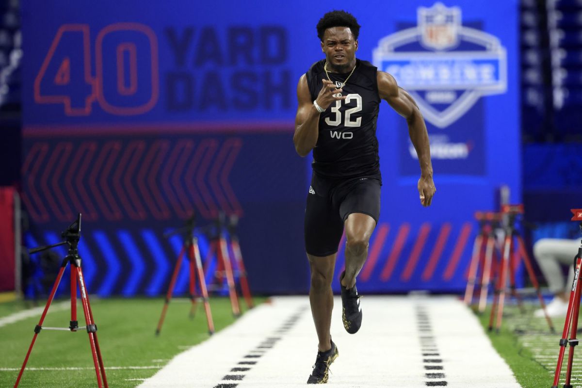 Patriots - Tyquan Thornton Combine 40